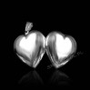 Zawieszka srebrna serce otwierana W-PU JA 39/0