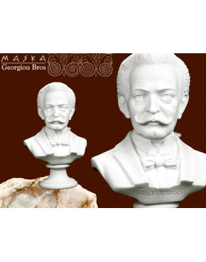 Popiersie - Strauss -alabaster grecki