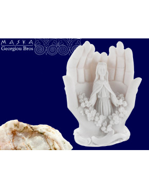 Dłonie - alabaster grecki