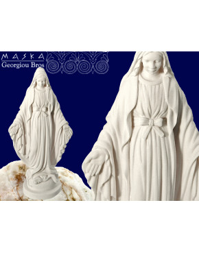 Matka Boska Niepokalana -alabaster grecki 395-0444
