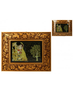 Obrazek - G. Klimt, Pocałunek + Drzewo (CARMANI)