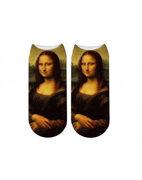 Skarpetki - L. da Vinci, Monalisa