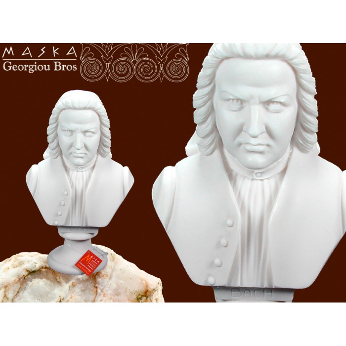 Bach - popiersie -alabaster grecki