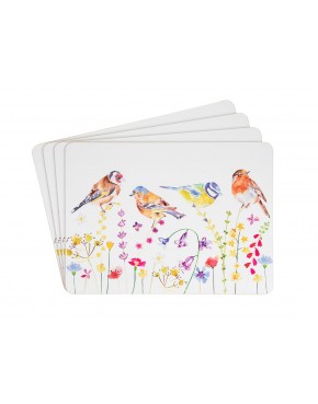 Kpl. 4 podkładek pod talerze - Garden Birds