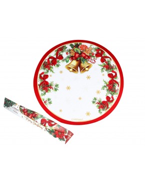 Podkładka na stół okrągła - Dekoracja świąteczna (CARMANI)