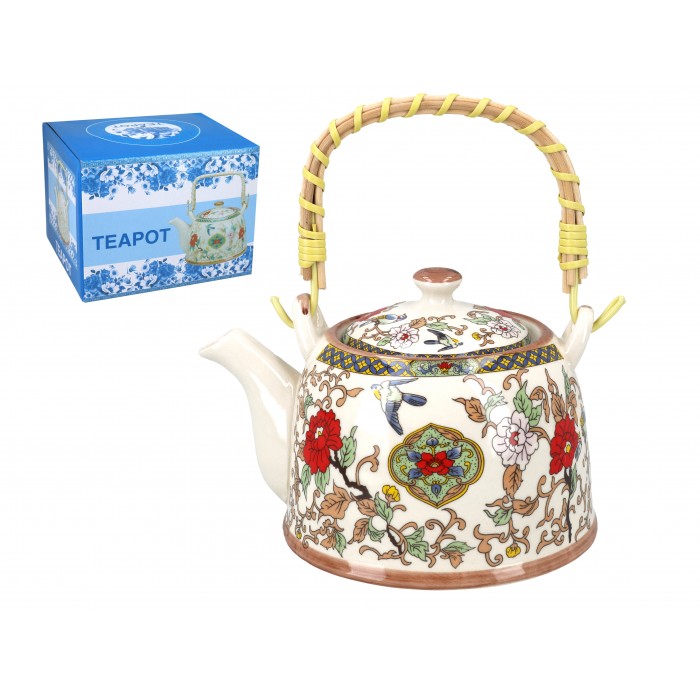 Czajnik ceramiczny z zaparzaczem
