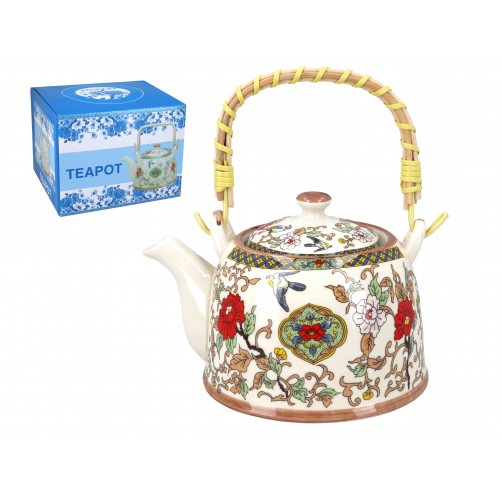 Czajnik ceramiczny z zaparzaczem