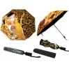 Parasol automatyczny, składany - G. Klimt, Pocałunek i Drzewo życia (dekoracja na wierzchu) (CARMANI 021-7305A