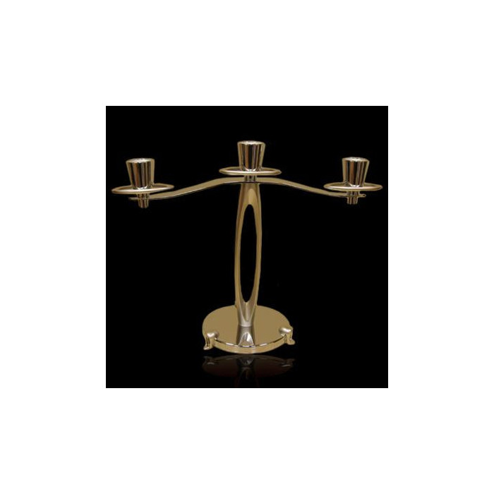 Świecznik 3 ramienny ze stali nierdzewnej 158172.1