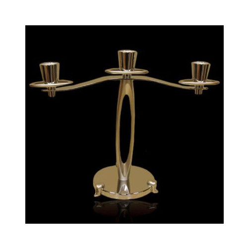 Świecznik 3 ramienny ze stali nierdzewnej 158172.1