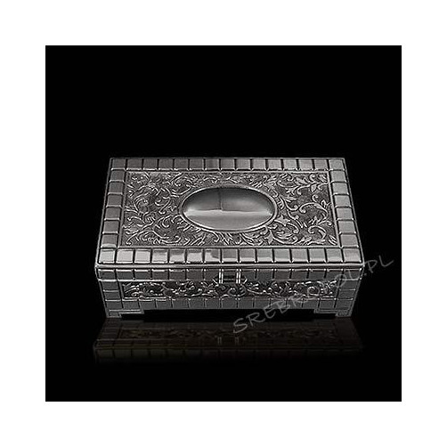 Szkatułka posrebrzana 461-4016