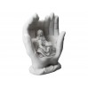Pieta w dłoniach -alabaster grecki 395-0264