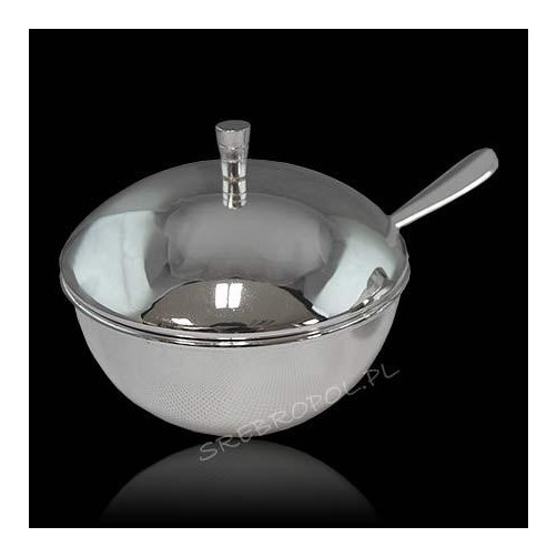 Komplet cukiernica i mlecznik platerowany srebrem P-R8B+PR7B+PR9B