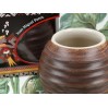 Naczynie Ceramiczne do Yerby - brązowa opona 100-1025