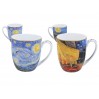 Kpl. 2 kubków - V. van Gogh,  Taras kawiarni nocą i Gwiaździsta Noc (CARMANI) 830-7219