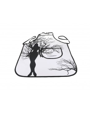 Fartuszek kuchenny - Black & White, Kobieta i drzewo (CARMANI) 023-6160