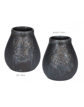 Naczynie Ceramiczne do Yerby - metaliczne 100-1032