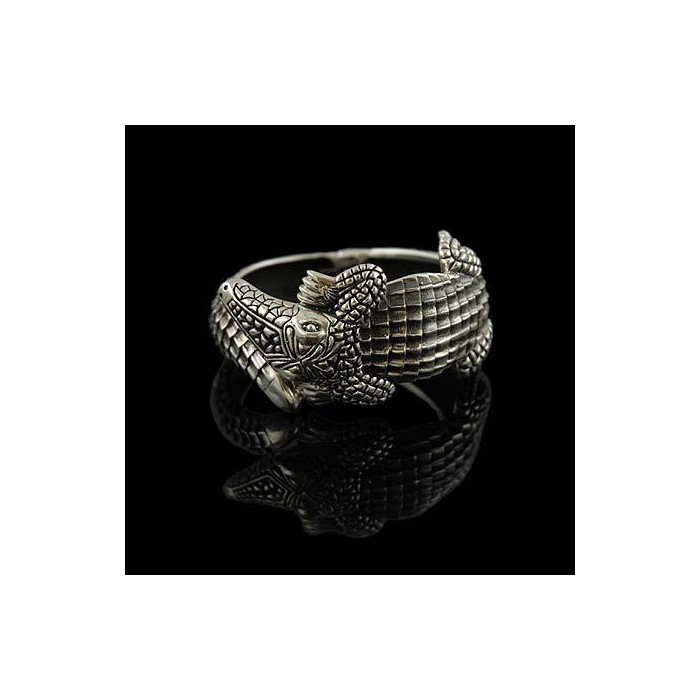 Bransoletka srebrna krokodyl 260/T 62.9g