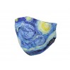 Maseczka ochronna - V. van Gogh, Gwiaździsta Noc (czarna gumka) (CARMANI) 021-9817