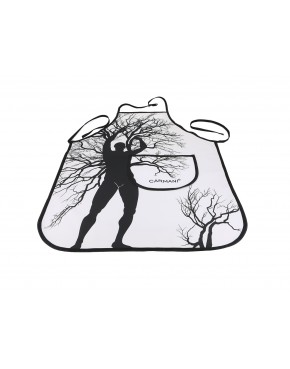 Fartuszek kuchenny - Black & White, Mężczyzna i drzewo (CARMANI) 023-6161