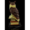 Figurka Sowa na książkach PYW-5771/R