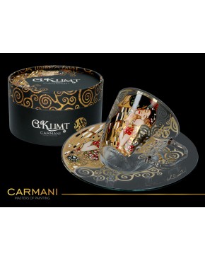 Filiżanka espresso - G. Klimt. Pocałunek (CARMANI) 841-5003