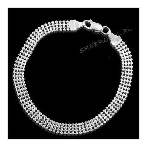 Bransoletka srebrna kuleczki B 18/0