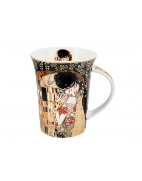 Kubek - G. Klimt, Pocałunek, czarne tło (CARMANI) 532-8121