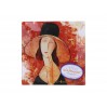 Podkładka pod kubek - A. Modigliani, Kobieta w kapeluszu (CARMANI) 198-3402