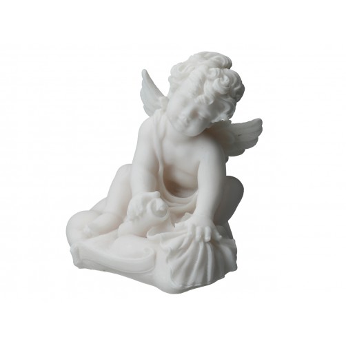 Aniołek na chmurce - alabaster grecki 395-0575