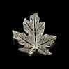 Broszka srebrna liść z markazytami SF 6.9g