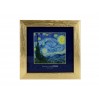 Obrazek - V. van Gogh, Gwiaździsta noc, złota ramka (CARMANI) 262-9108