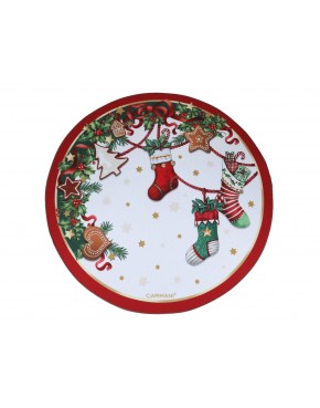Podkładka na stół okrągła - Dekoracja świąteczna (CARMANI) 219-8981