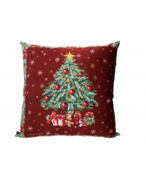 Poduszka z wypełnieniem/suwak - Boże Narodzenie (CARMANI) 023-8918