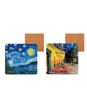 Kpl. 2 podkładek korkowych - V. van Gogh (CARMANI) 022-4022