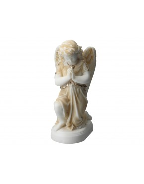 Anioł klęczący - alabaster grecki 396-0779