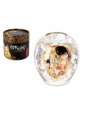 Świecznik szklany - Gustav Klimt the Kiss (CARMANI) 841-5102