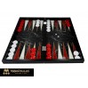 2 w 1 Backgammon + Szachy (czarny marmur) 086-8001