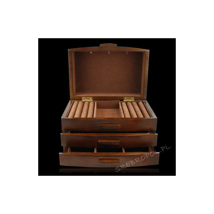 Kasetka drewniana MSY8330 ciemna