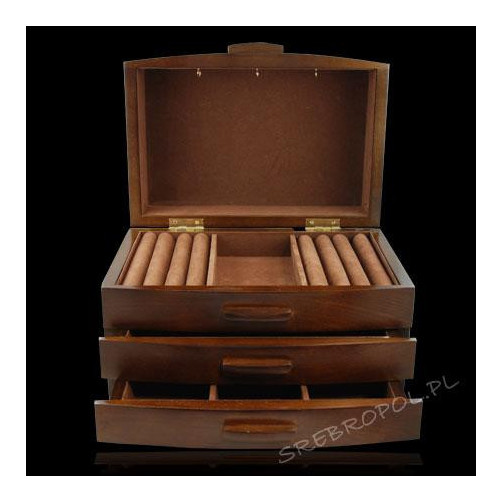 Kasetka drewniana MSY8330 ciemna