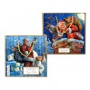 Kpl. 4 kubków świątecznych - Święty Mikołaj (CARMANI) 219-9093