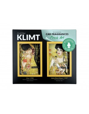 Kpl. 2 zapachów samochodowych - G. Klimt, Amore mio i Golden Lady  (CARMANI) 457-4100