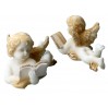Aniołek leżący czytający książkę - alabaster grecki 396-0624