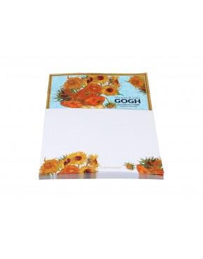 Notes magnetyczny, duży - V. van Gogh, Słoneczniki (CARMANI) 022-0193