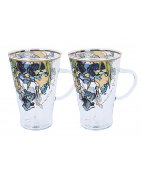 Kubek szklany - V. Van Gogh. Irysy (CARMANI) 841-6105
