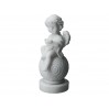 Aniołek na kuli - alabaster grecki 395-0634