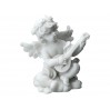 Aniołek grający na gitarze - alabaster grecki 395-0626