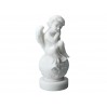 Aniołek siedzący na kuli - alabaster grecki 395-0633