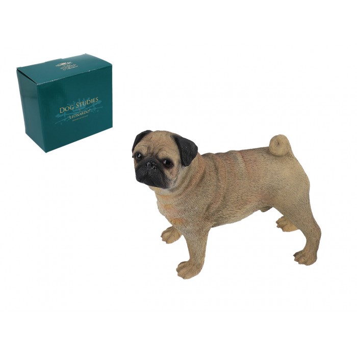 Figurka - pies stojący Pug 710-4966