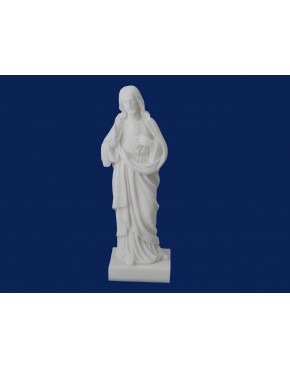 Jezus z sercem - alabaster grecki 395-0695